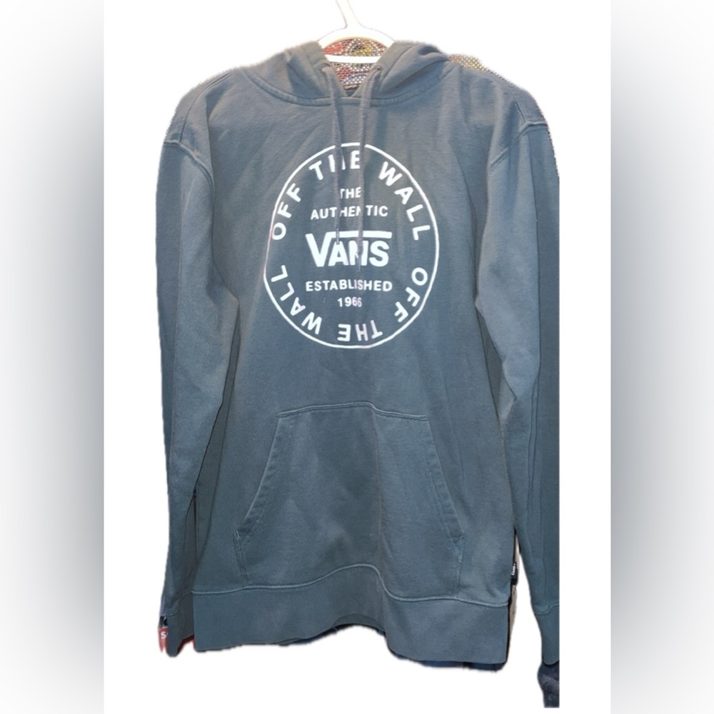 Muted Blue/Green Vans Hoodie